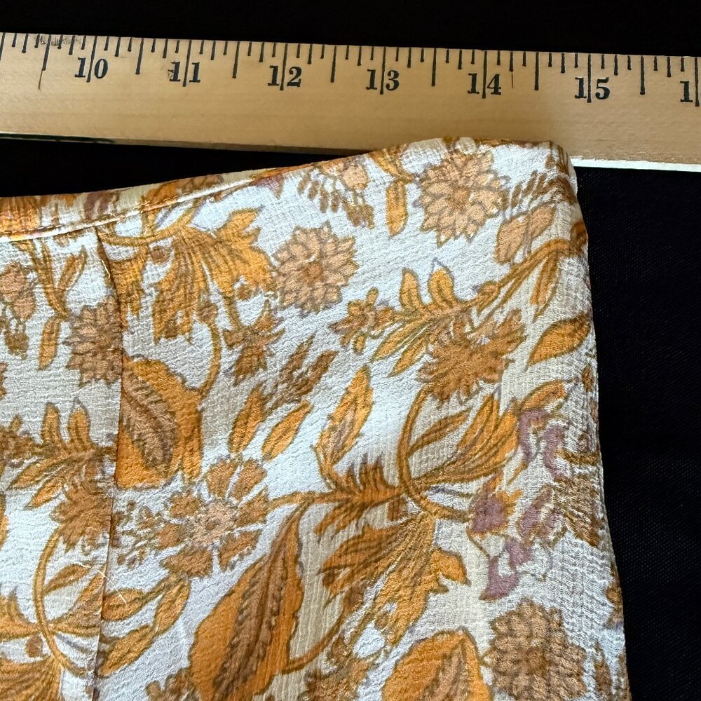 Free People Lilith Printed Maxi Skirt Sz 6 - Picture 8 of 12